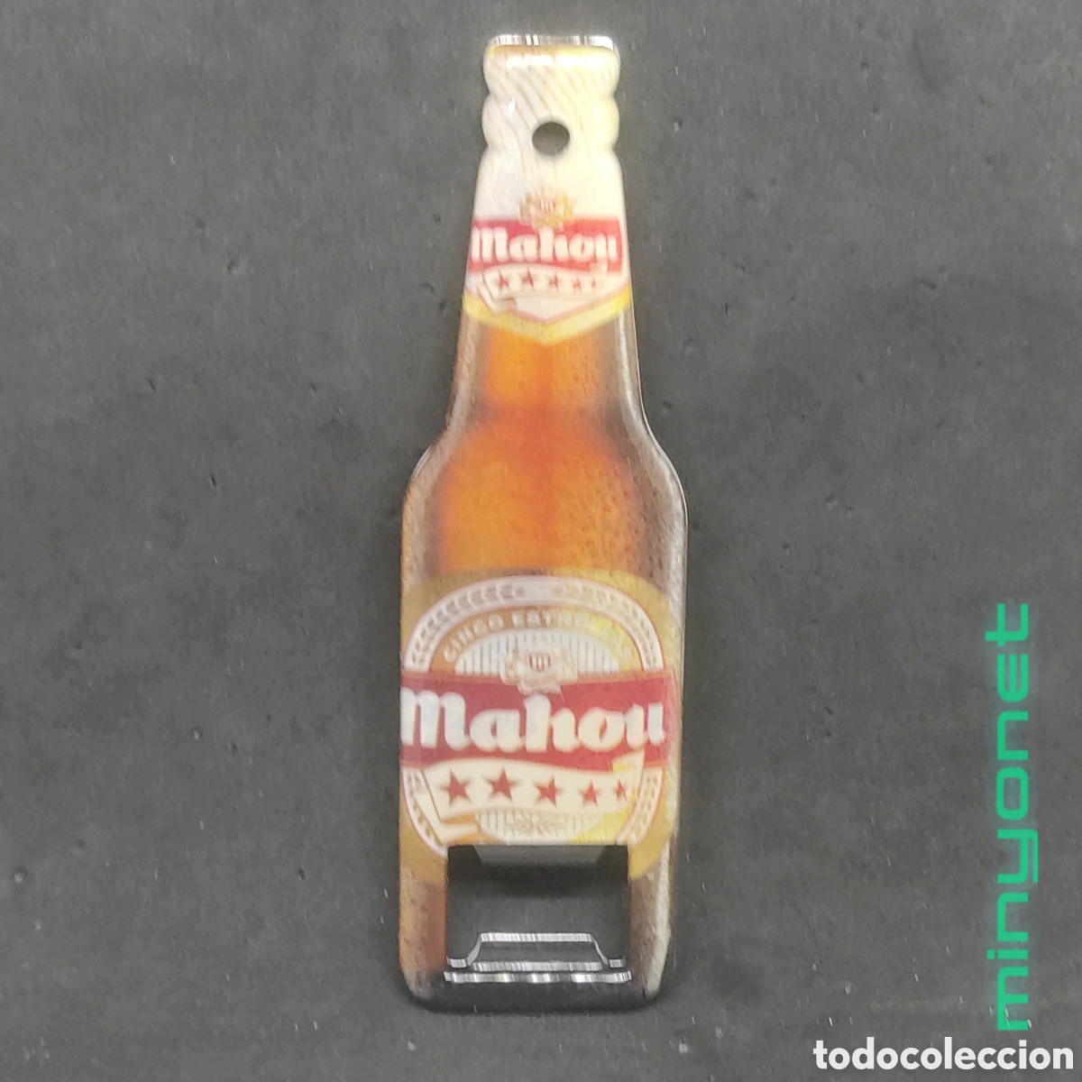 Coleccionismo de cervezas: Abridor Cerveza Mahou im&aacute;n