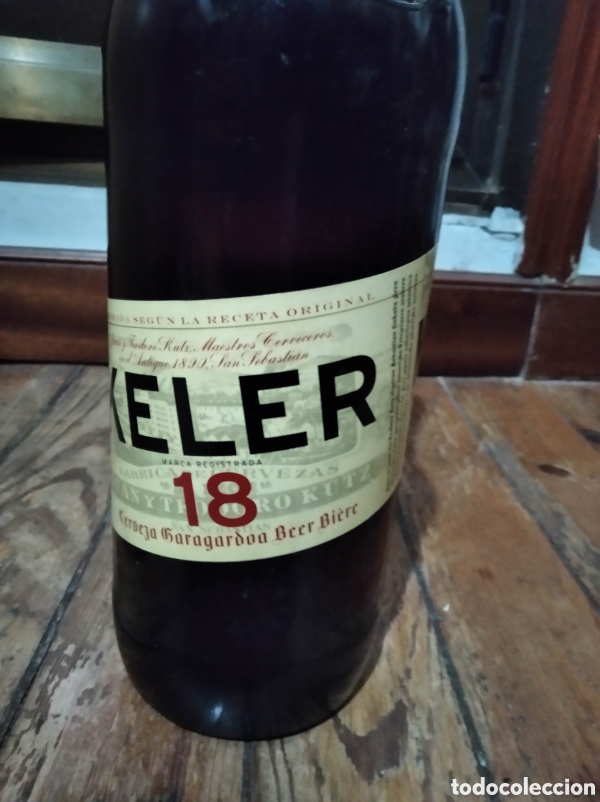 Coleccionismo de cervezas: Publicidad de keller hucha - Foto 4