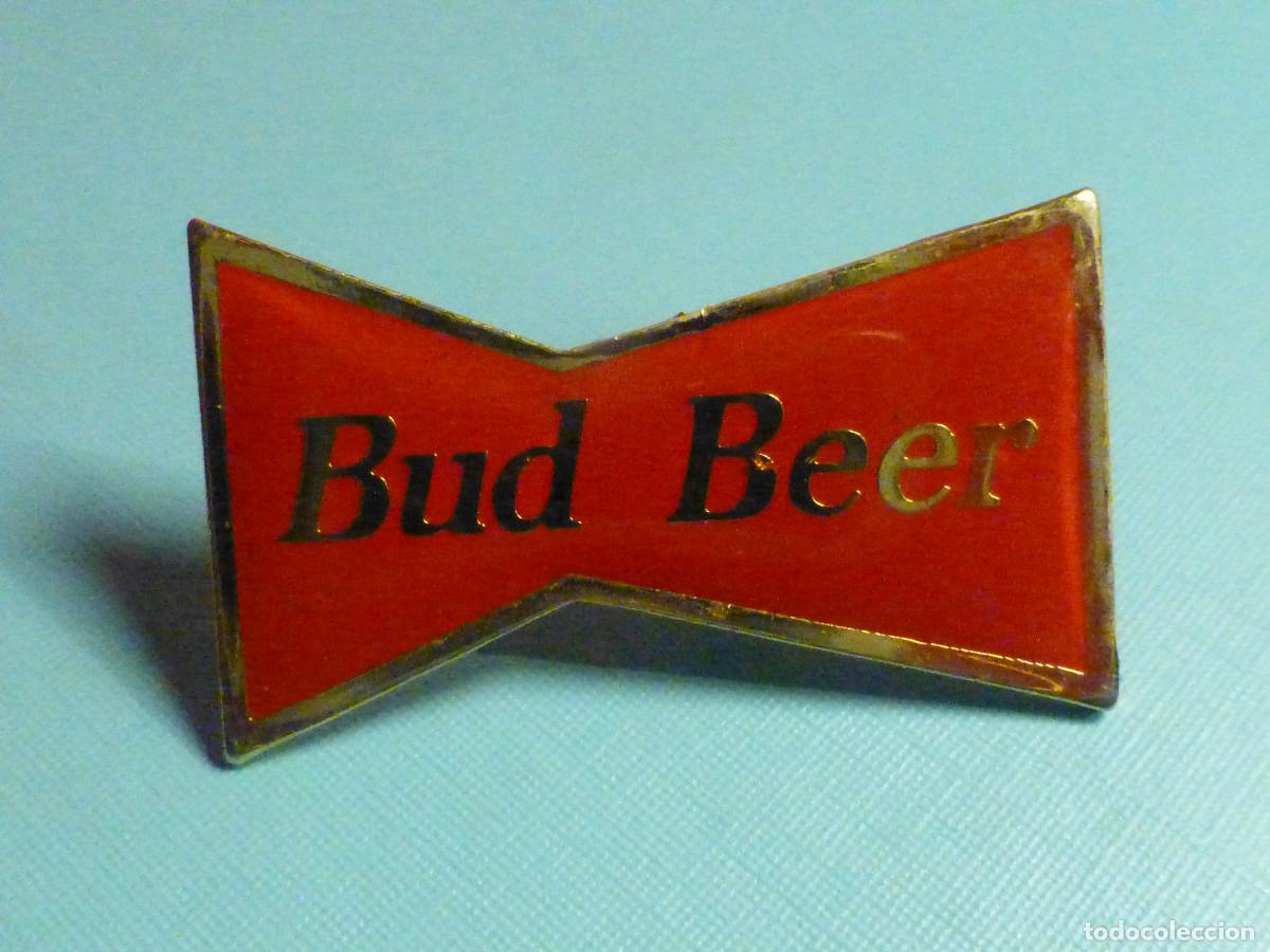 Coleccionismo de cervezas: Pin - Cerveza - Bud Beer - Foto 1