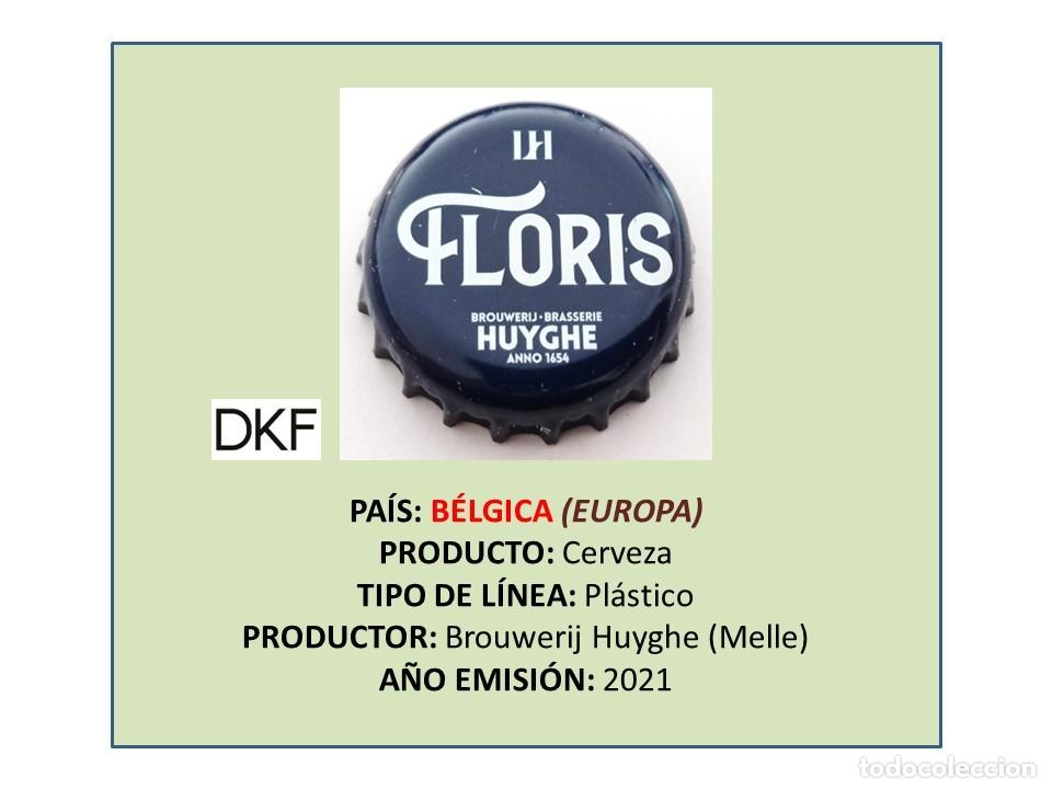 Sammeln von Brauereiartikeln: TAPON CORONA CAPSULA CHAPA CERVEZA FLORIS (B&Eacute;LGICA)