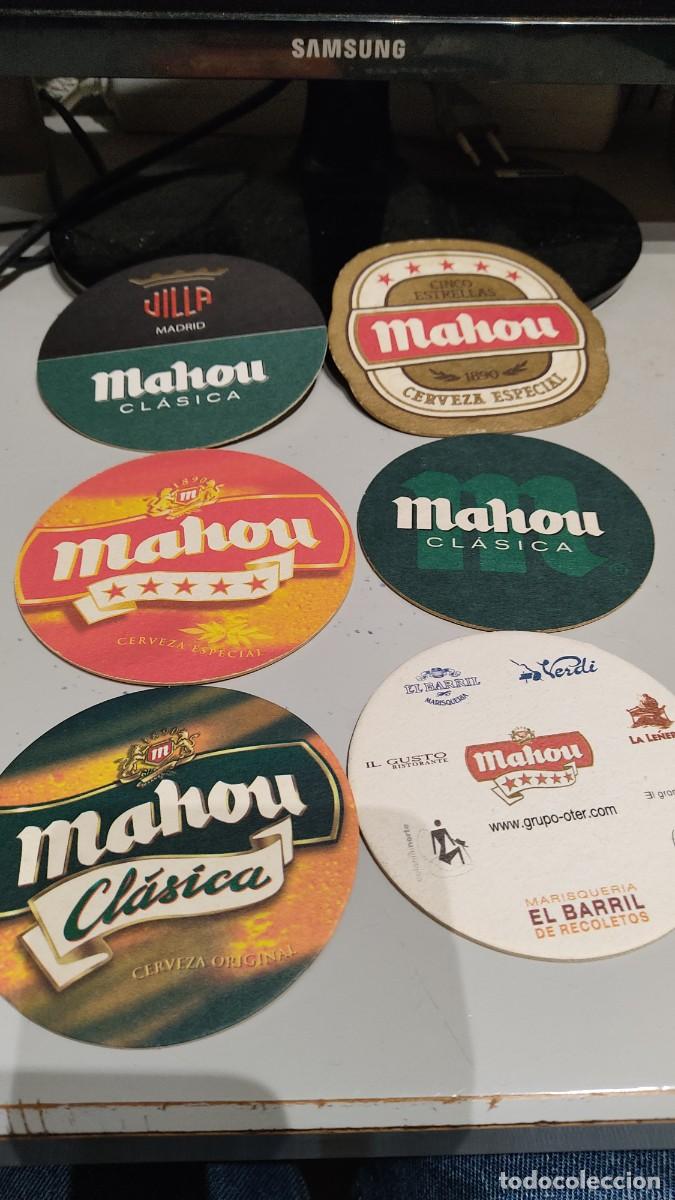 Coleccionismo de cervezas: 6 POSAVASOS CERVEZA MAHOU