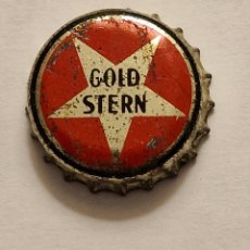 Coleccionismo de cervezas: CHAPA CON CORCHO TAPON CERVEZA GOLD STERN