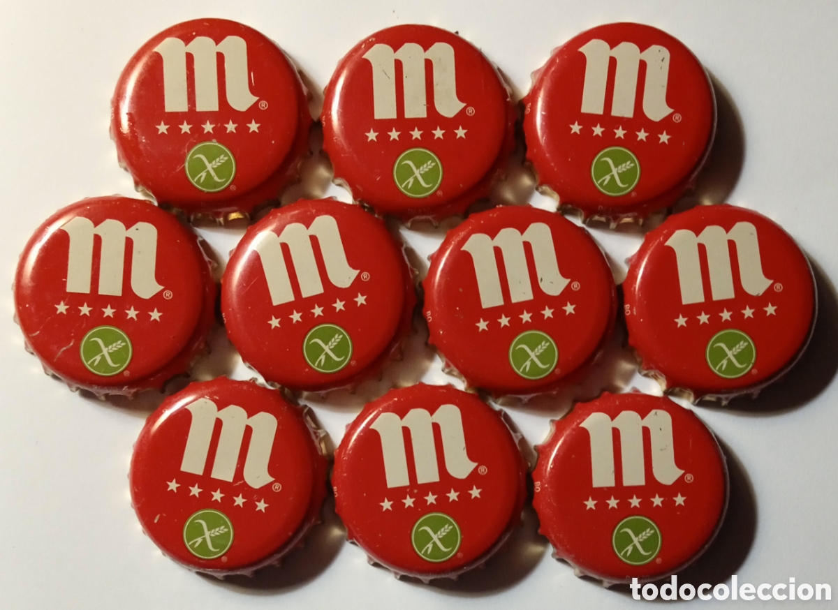 Coleccionismo de cervezas: LOTE CHAPAS MAHOU SIN GLUTEN