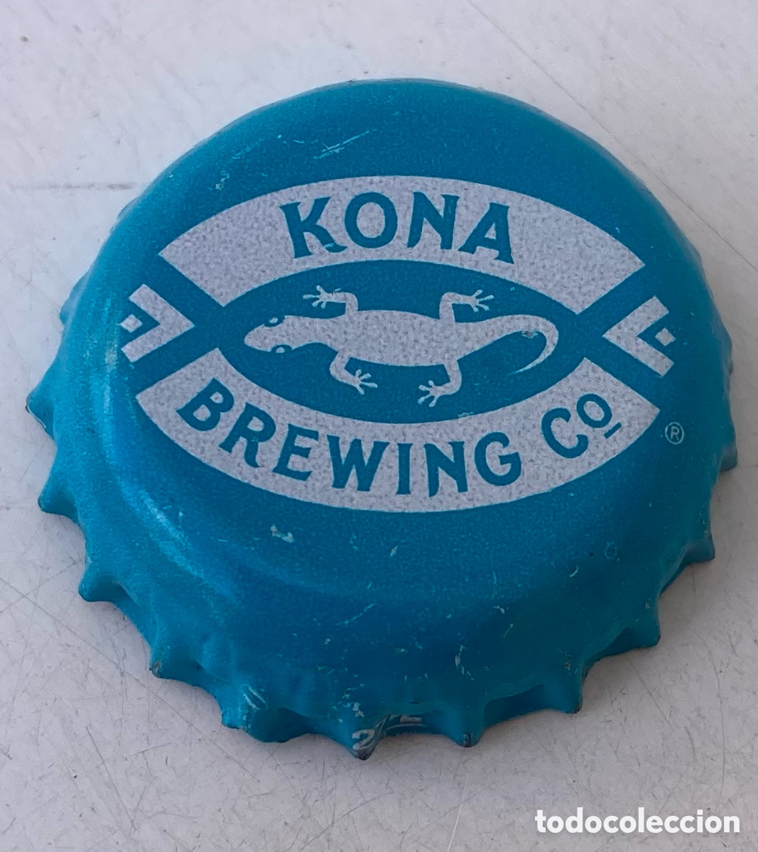 Coleccionismo de cervezas: BOTTLE CAP TAPPI BIRRA CHAPA CERVEZA BEER KONA (4). HAWAII . E.E.U.U./U.S.A.--LOTE N. 2787--CARMANJO