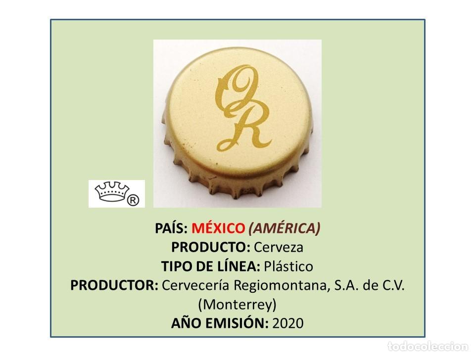 Coleccionismo de cervezas: TAPON CORONA CAPSULA CHAPA CERVEZA OCHO REALES (M&Eacute;XICO)