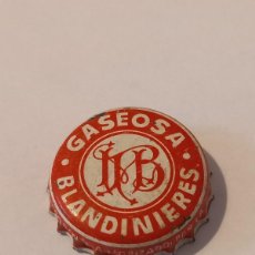 Coleccionismo de cervezas: CHAPA GASEOSA BLANDINIERES (CORCHO)