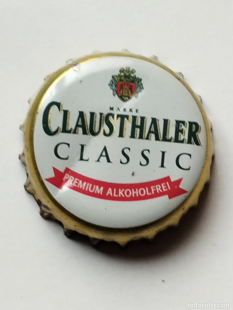 Collezionismo di birre: CHAPA, TAPA CORONA CERVEZA ALEMANA CLAUSTHALER CLASSIC - ALEMANIA - CAPS- TAPON