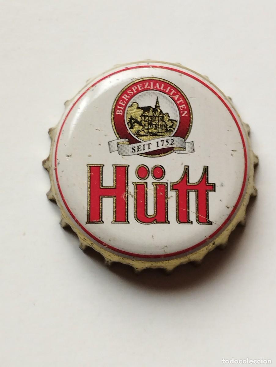 Collectable Beer: CHAPA, TAPA CORONA CERVEZA ALEMANA HUTT - ALEMANIA - CAPS- TAPON