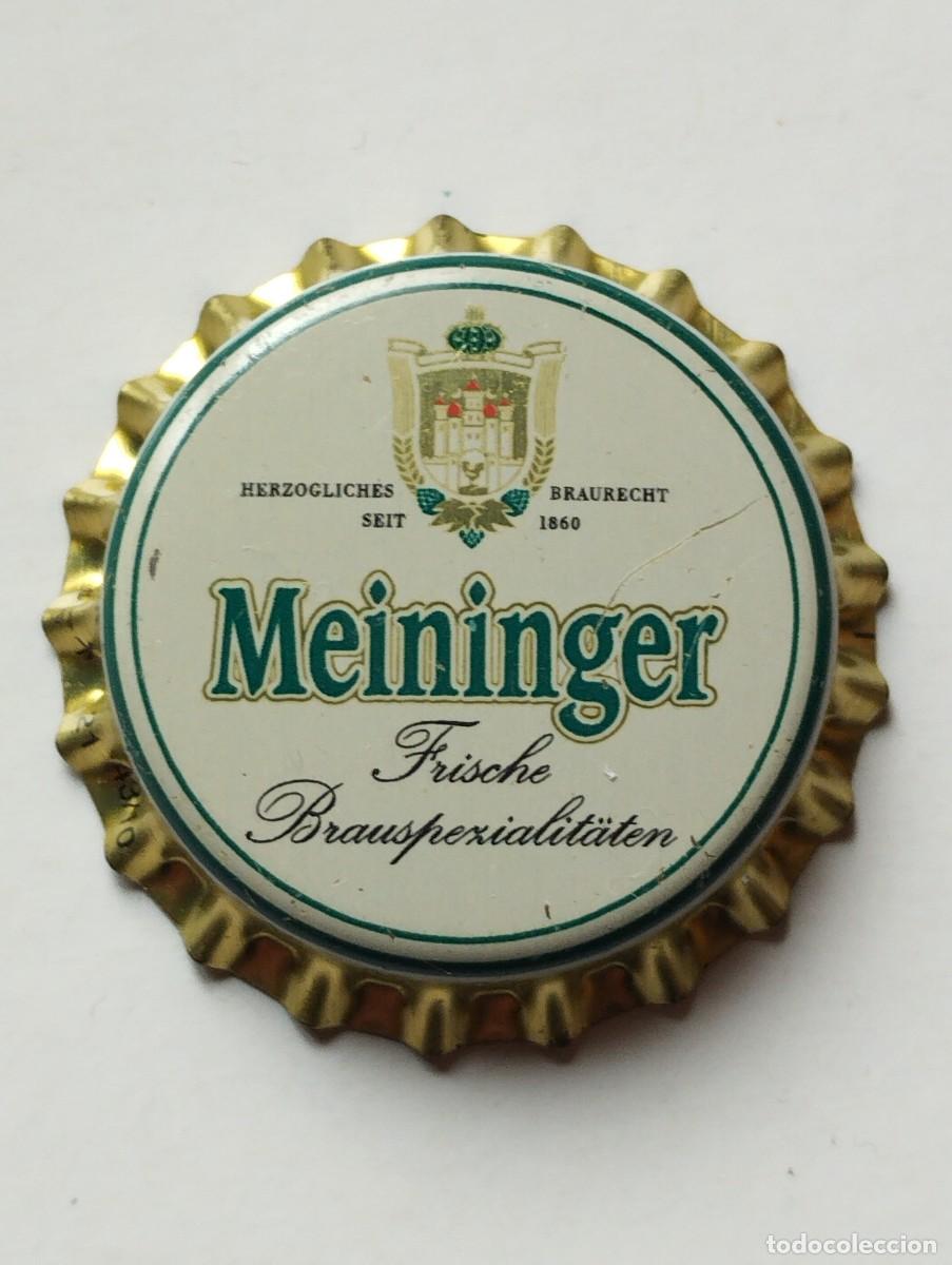 Sammeln von Brauereiartikeln: CHAPA, TAPA CORONA CERVEZA ALEMANIA- MEININGER - CAPS- TAPON
