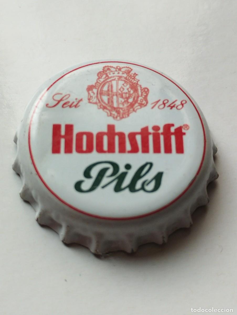 Collectable Beer: CHAPA, TAPA CORONA CERVEZA ALEMANA HOCHSTIFF - ALEMANIA - CAPS- TAPON