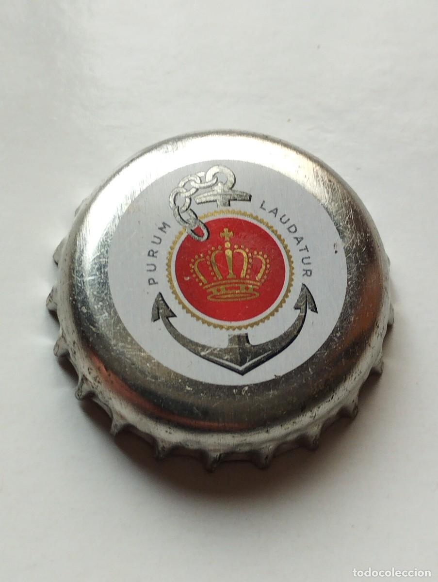 Collezionismo di birre: CHAPA, TAPA CORONA CERVEZA ALEMANA PURUM LAUDATUR - ALEMANIA - CAPS- TAPON