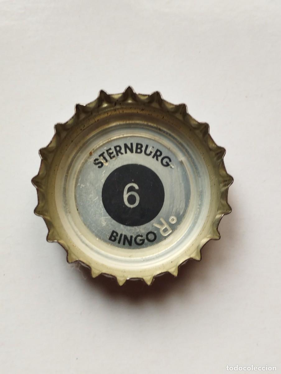Collectable Beer: CHAPA, TAPA CORONA CERVEZA ALEMANA ST&Ouml;RTEBEKER - ALEMANIA STERNBURG BINGO 6- CAPS- TAPON