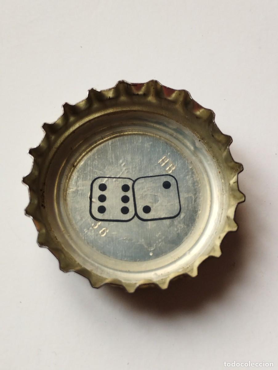 Coleccionismo de cervezas: CHAPA CHAPA - TAPA CORONA CERVEZA ALEMANA BOSCH PILS PROMOCION DADOS- ALEMANIA CAPS - TAPON