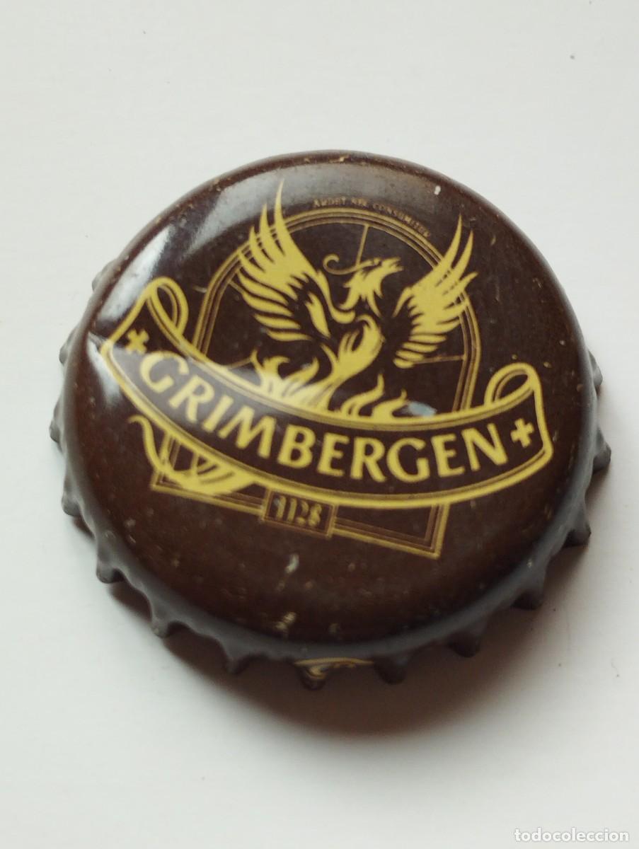 Coleccionismo de cervezas: CHAPA CHAPA - TAPA CORONA CERVEZA ALEMANA GRIMBERGEN CAPS - TAPON