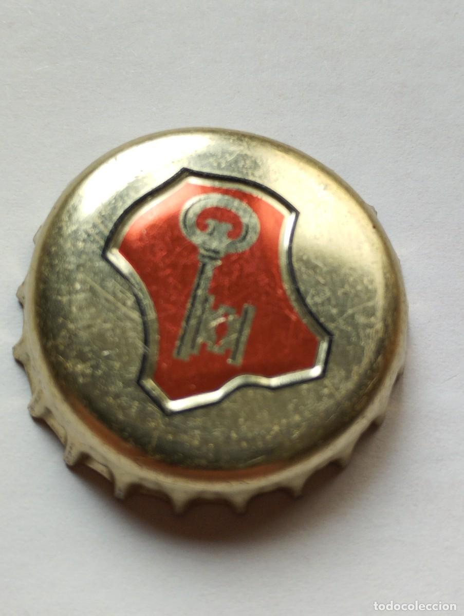 Sammeln von Brauereiartikeln: CHAPA - TAPA CORONA CERVEZA ALEMANA BECKS LLAVE GOLD DORADA - ALEMANIA - CAPS - TAPON