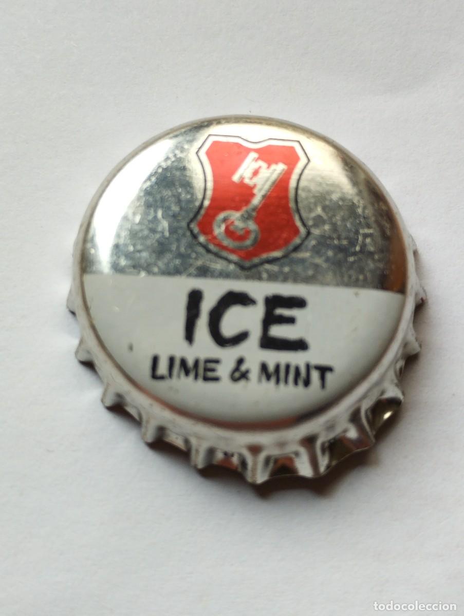 Collectionnisme de bi&egrave;res: CHAPA - TAPA CORONA CERVEZA ALEMANA BECKS GREEN LIME & MINT - ALEMANIA - CAPS - TAPON