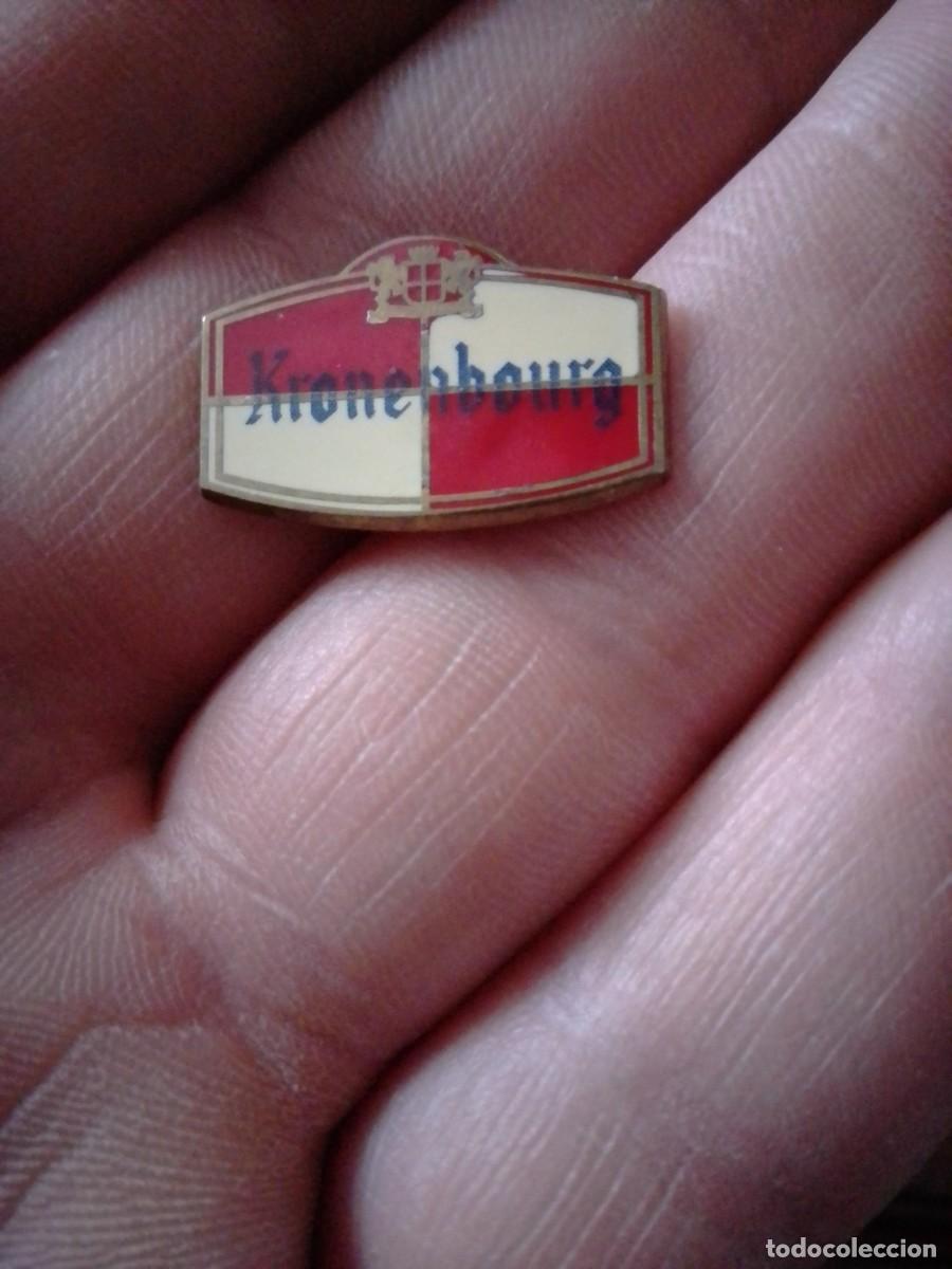 Coleccionismo de cervezas: PINS CERVEZA , BEBIDAS KRONENBOURG