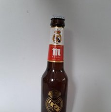 Coleccionismo de cervezas: BOTELLA DE CERVEZA TERCIO MAHOU REAL MADRID - ENHORABUENA MADRIDISTAS CHAMPIONS 2014 - SIN ABRIR - 2