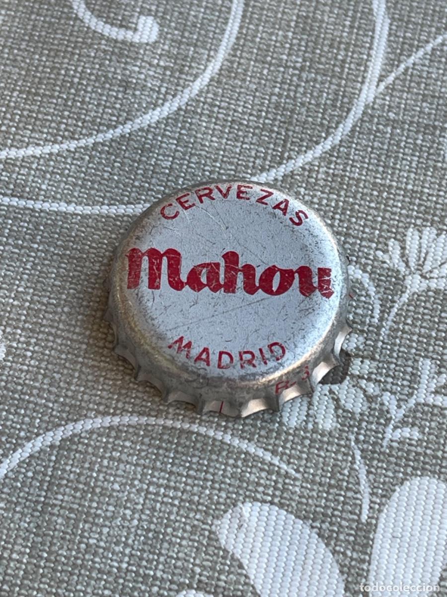 Coleccionismo de cervezas: Chapa Cerveza Mahou A&ntilde;os 80 ccc