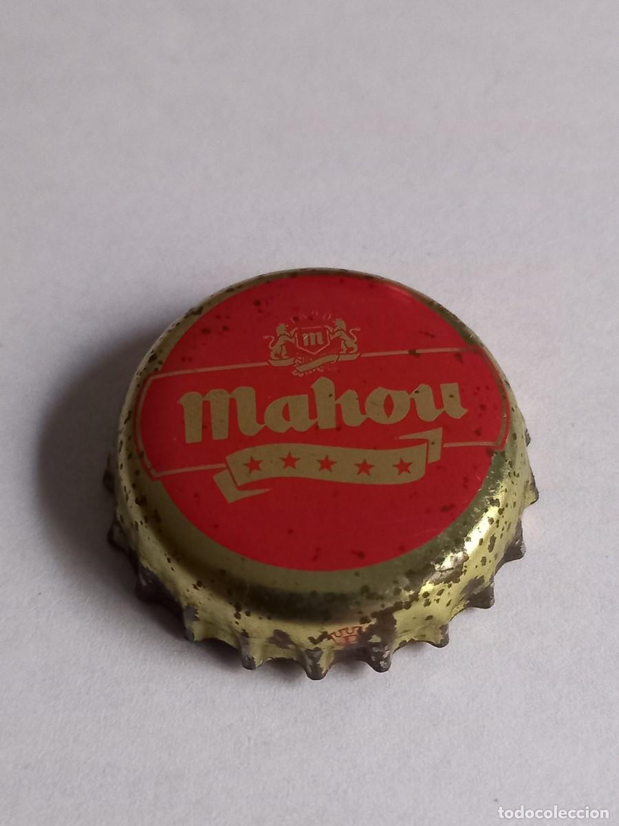 Coleccionismo de cervezas: CHAPA CERVEZA MAHOU, 5 ESTRELLAS, FACTOR&Iacute;A CROWN P