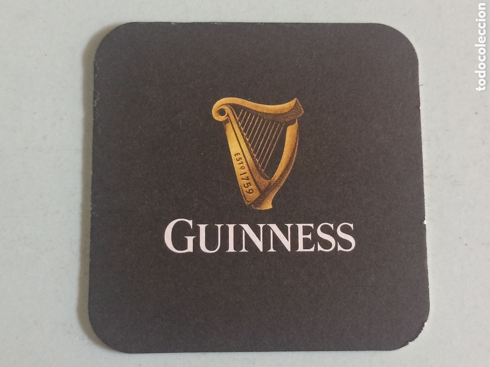 Colecionismo de cervejas: Posavasos Cerveza Guinness - Cart&oacute;n r&iacute;gido - Pedido m&iacute;nimo 3 &euro;