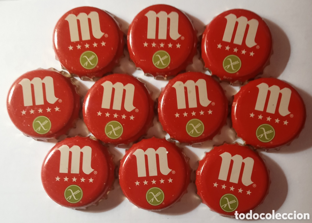 Coleccionismo de cervezas: LOTE CHAPAS MAHOU SIN GLUTEN
