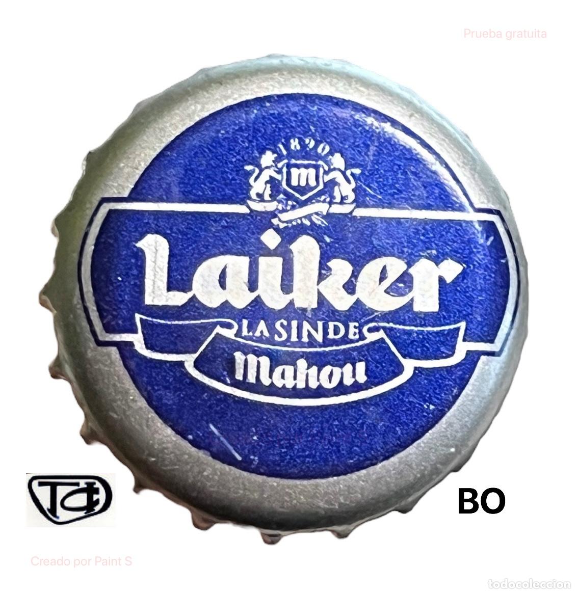 Coleccionismo de cervezas: TAPON CORONA CHAPA BEER BOTTLE CAP KRONKORKEN TAPPI CAPSULE CERVEZA MAHOU LAIKER