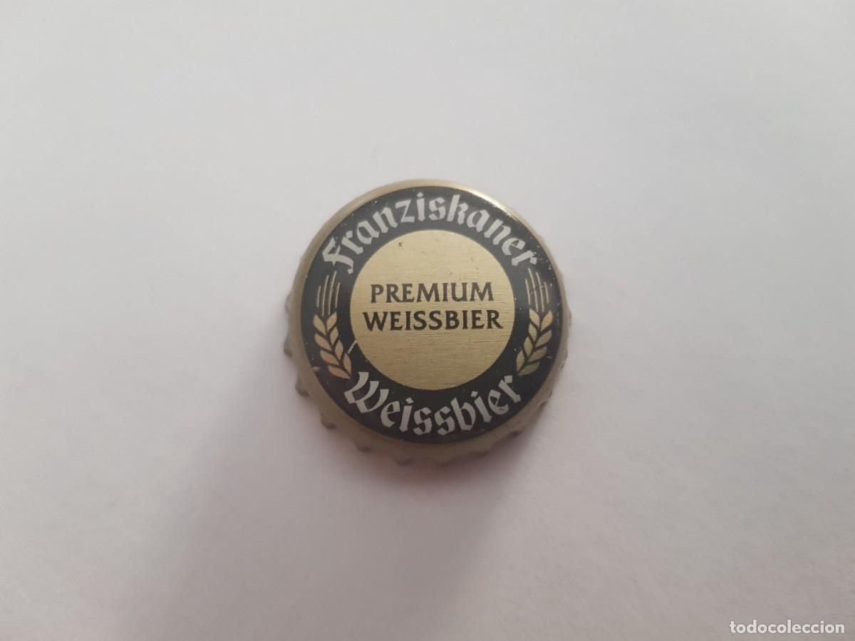 Coleccionismo de cervezas: Chapa corona cerveza de trigo FRANZISKANER