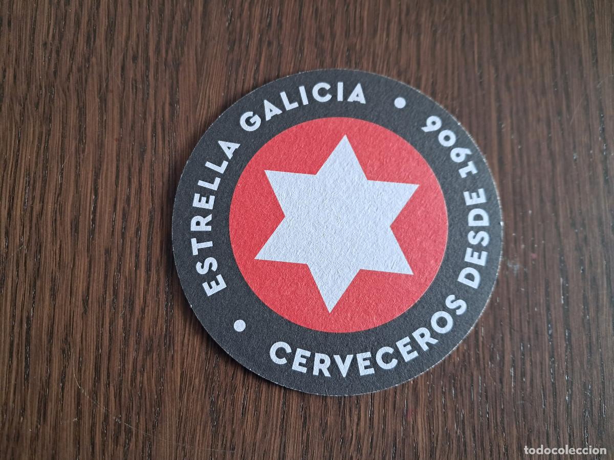 Coleccionismo de cervezas: posavasos de cerveza, estrella Galicia.