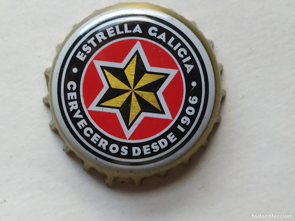Coleccionismo de cervezas: TAPON CORONA CERVEZA ESPA&Ntilde;A ESTRELLA GALICIA (TCI) . USADO