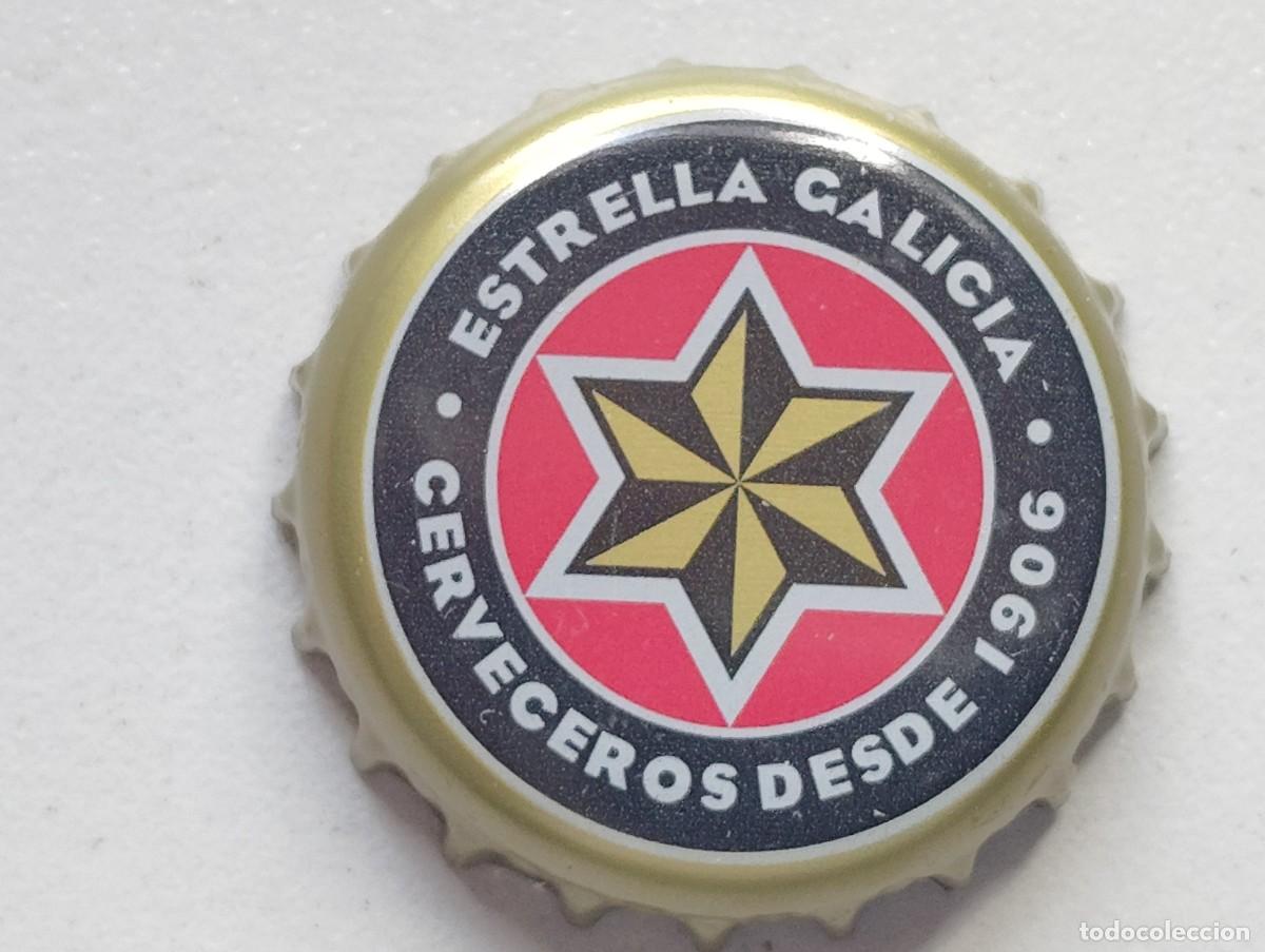 Coleccionismo de cervezas: TAPON CORONA CERVEZA ESPA&Ntilde;A ESTRELLA GALICIA (U) . USADO