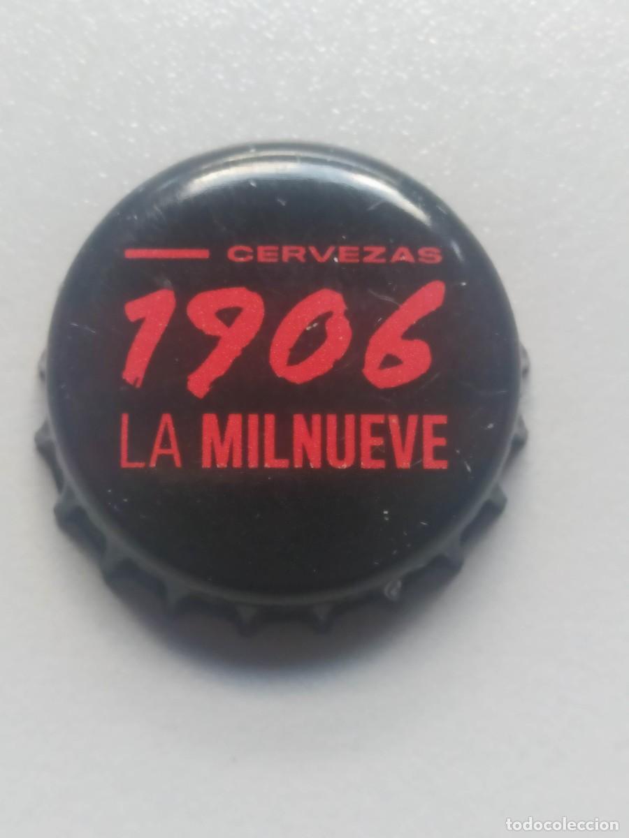 Coleccionismo de cervezas: TAPON CORONA CERVEZA ESPA&Ntilde;A ESTRELLA GALICIA 1906 MILNUEVE . USADO