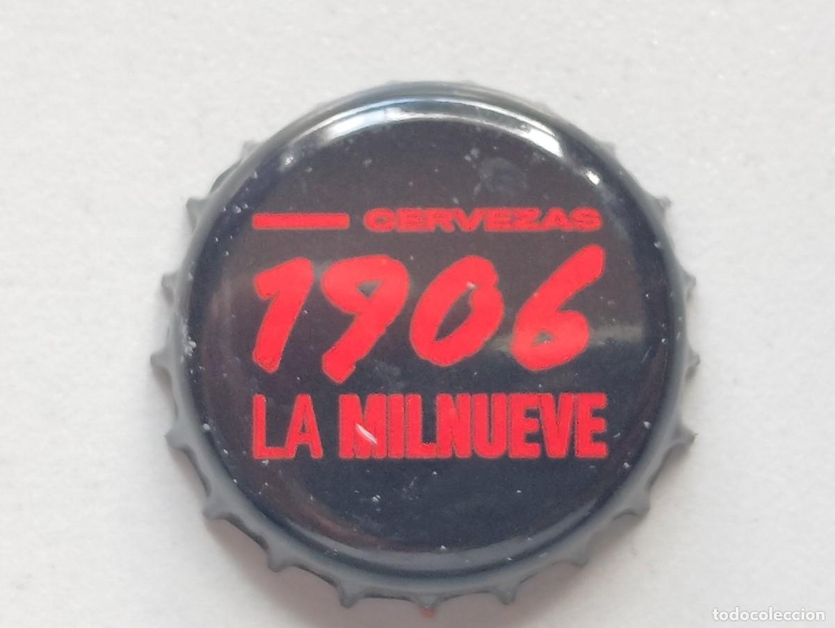 Coleccionismo de cervezas: TAPON CORONA CERVEZA ESPA&Ntilde;A ESTRELLA GALICIA 1906 MILNUEVE . USADO