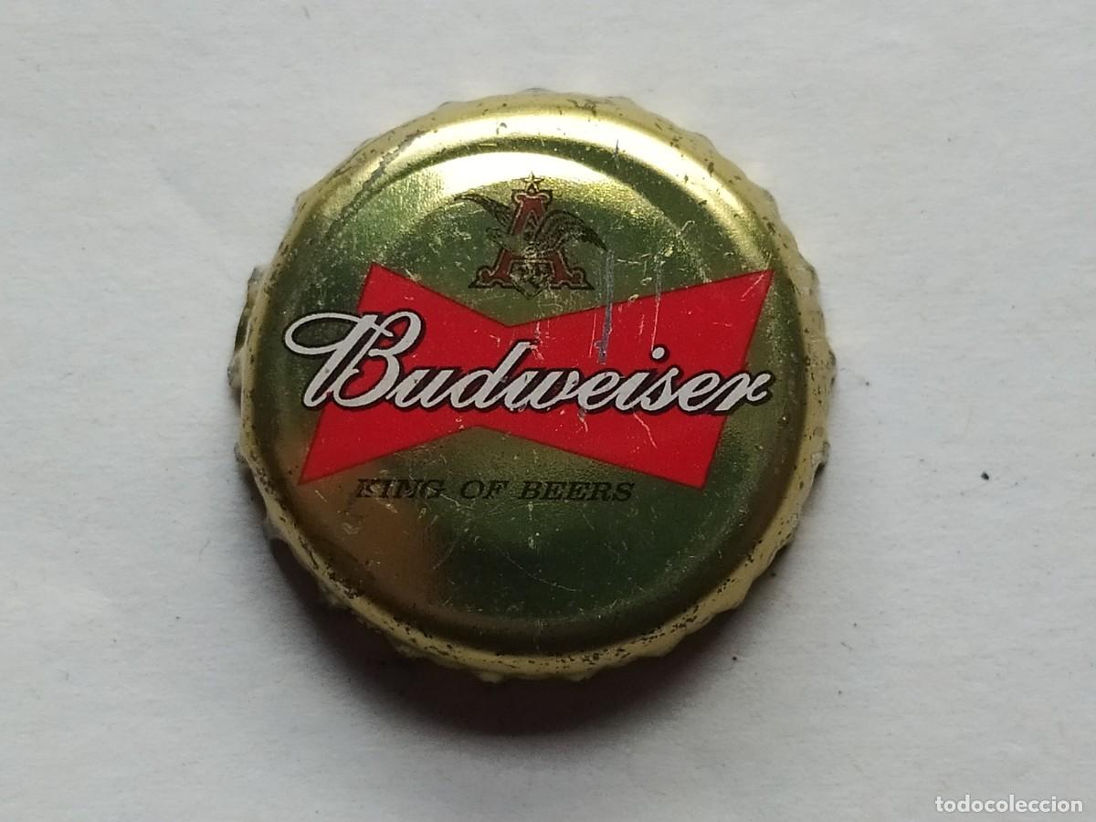 Coleccionismo de cervezas: TAPON CORONA CERVEZA ESPA&Ntilde;A BUDWEISER (TCI) KC01400. USADO