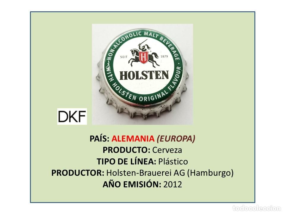 Coleccionismo de cervezas: TAPON CORONA CAPSULA CHAPA CERVEZA HOLSTEN SIN ALCOHOL (ALEMANIA)