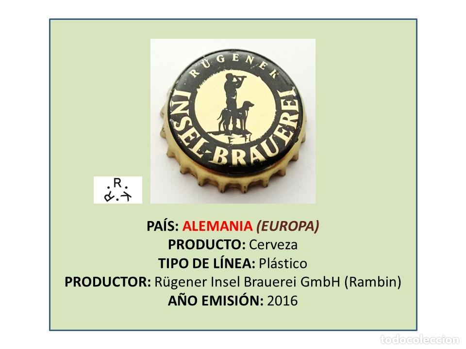 Coleccionismo de cervezas: TAPON CORONA CAPSULA CHAPA CERVEZA INSEL (ALEMANIA)