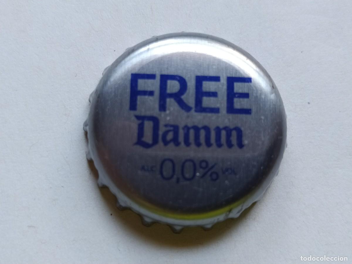 Coleccionismo de cervezas: TAPON CORONA CERVEZA ESPA&Ntilde;A DAMM 0,0 . USADO