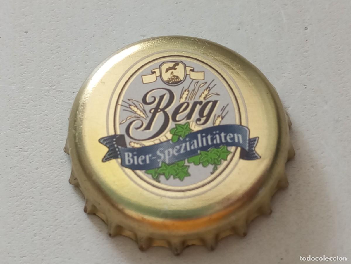 Coleccionismo de cervezas: Chapa tap&oacute;n corona de la cerveza alemana BERG BIER-SPEZIALIT&Auml;TEN