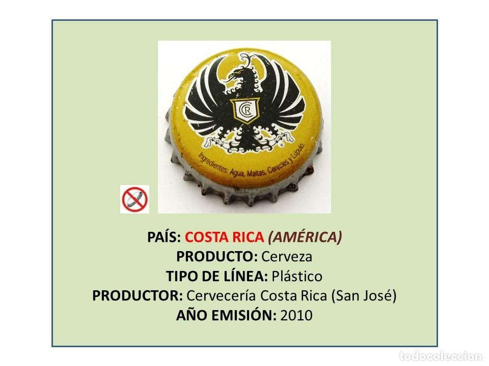 Coleccionismo de cervezas: TAPON CORONA CAPSULA CHAPA CERVEZA CCR (COSTA RICA)