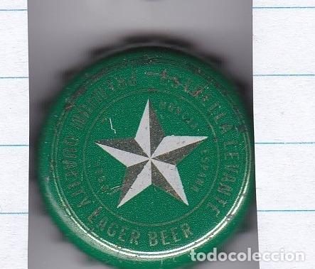 Collectable Beer: CHAPA ESPA&Ntilde;A CERVEZA TAPON CORONA ESTRELLA LEVANTE