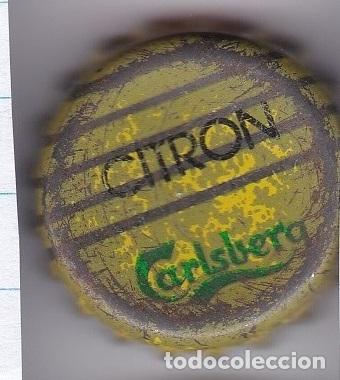 Collectable Beer: CHAPA EXTRANJERA CERVEZA TAPON CORONA CARLSBERG