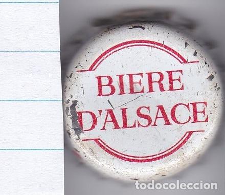 Collectable Beer: CHAPA EXTRANJERA CERVEZA TAPON CORONA BIERE ALSACE