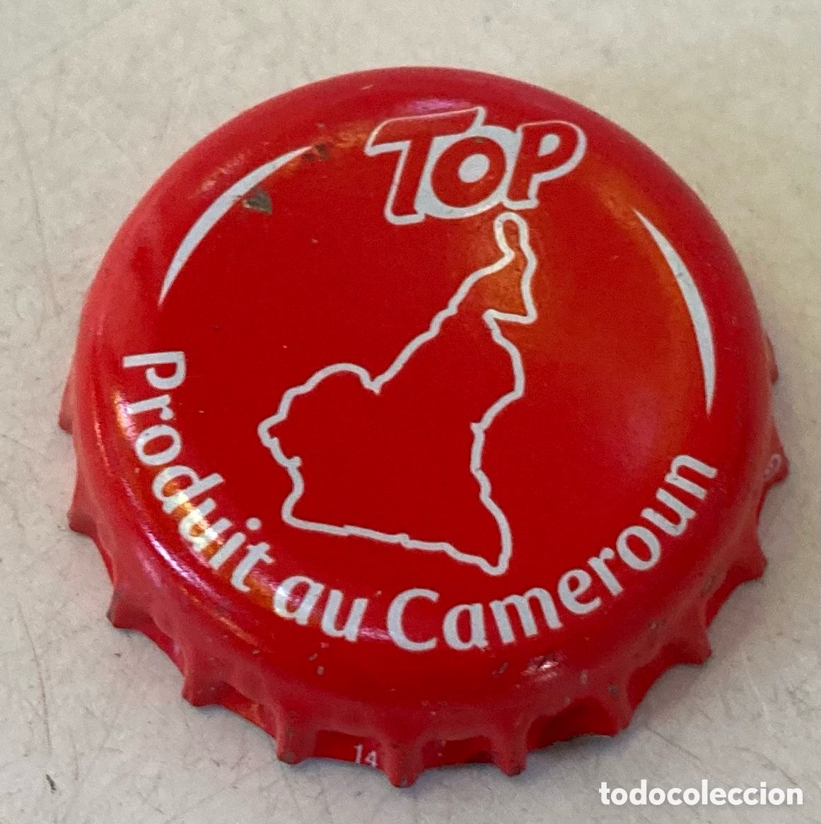 Coleccionismo de cervezas: TAP&Oacute;N CORONA BOTTLE CAP CHAPA CAPSULE REFRESCO PI&Ntilde;A SODA TOP. CAMER&Uacute;N. (13)--LOTE N. 3292--CARMANJO