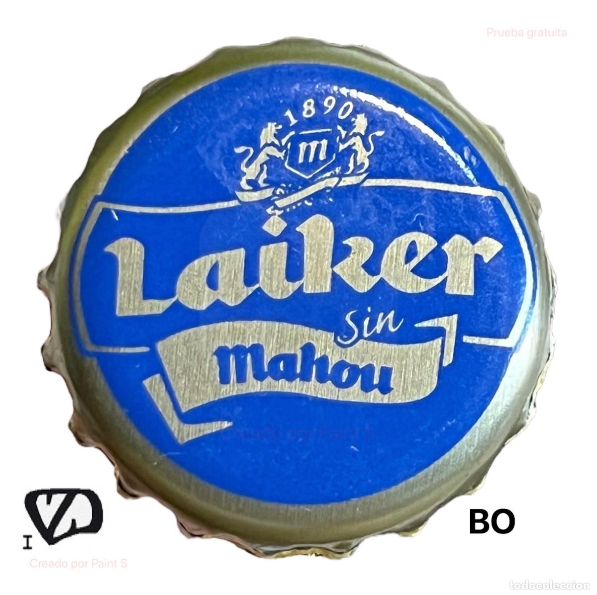 Coleccionismo de cervezas: TAPON CORONA CHAPA BEER BOTTLE CAP KRONKORKEN CAPSULE TAPPI CERVEZA LAIKER SIN MAHOU