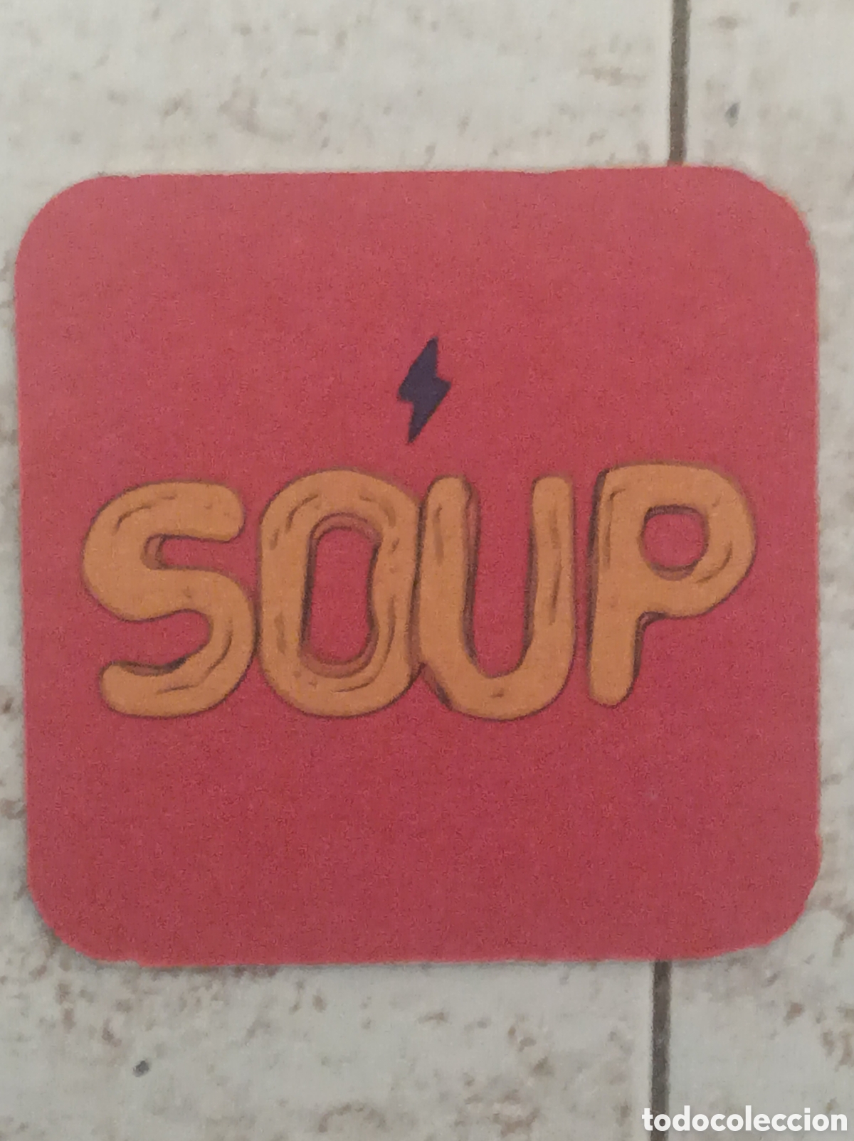 Collezionismo di birre: POSAVASO CERVEZA GARAJE BARCELONA SOUP 2021