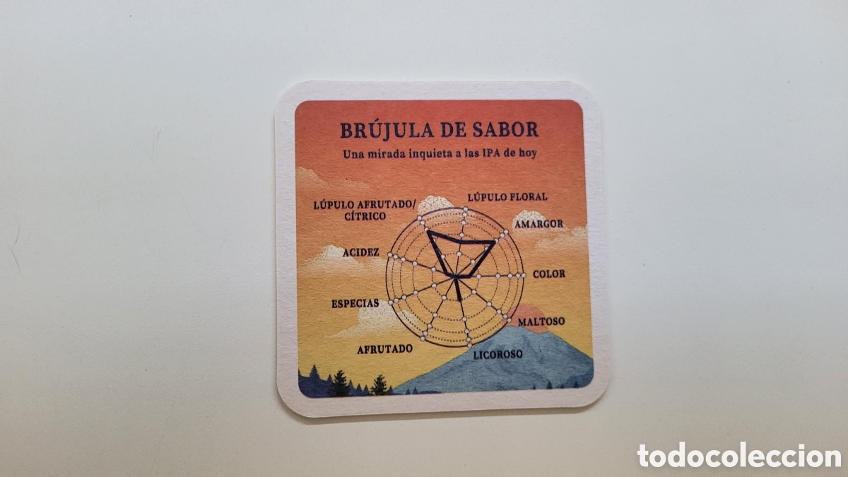 Coleccionismo de cervezas: Posavasos Cerveza Yakima Valley (grupo mahou-San Miguel)