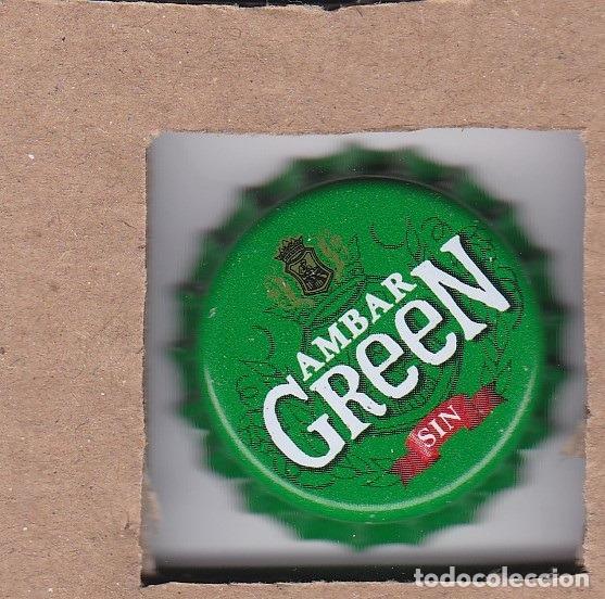 Coleccionismo de cervezas: CHAPA ESPA&Ntilde;A CERVEZA TAPON CORONA AMBAR