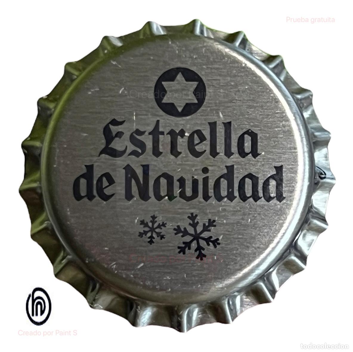 Coleccionismo de cervezas: TAPON CORONA CHAPA BEER BOTTLE CAP KRONKORKEN CAPSULE TAPPI CERVEZA ESTRELLA GALICIA DE NAVIDAD