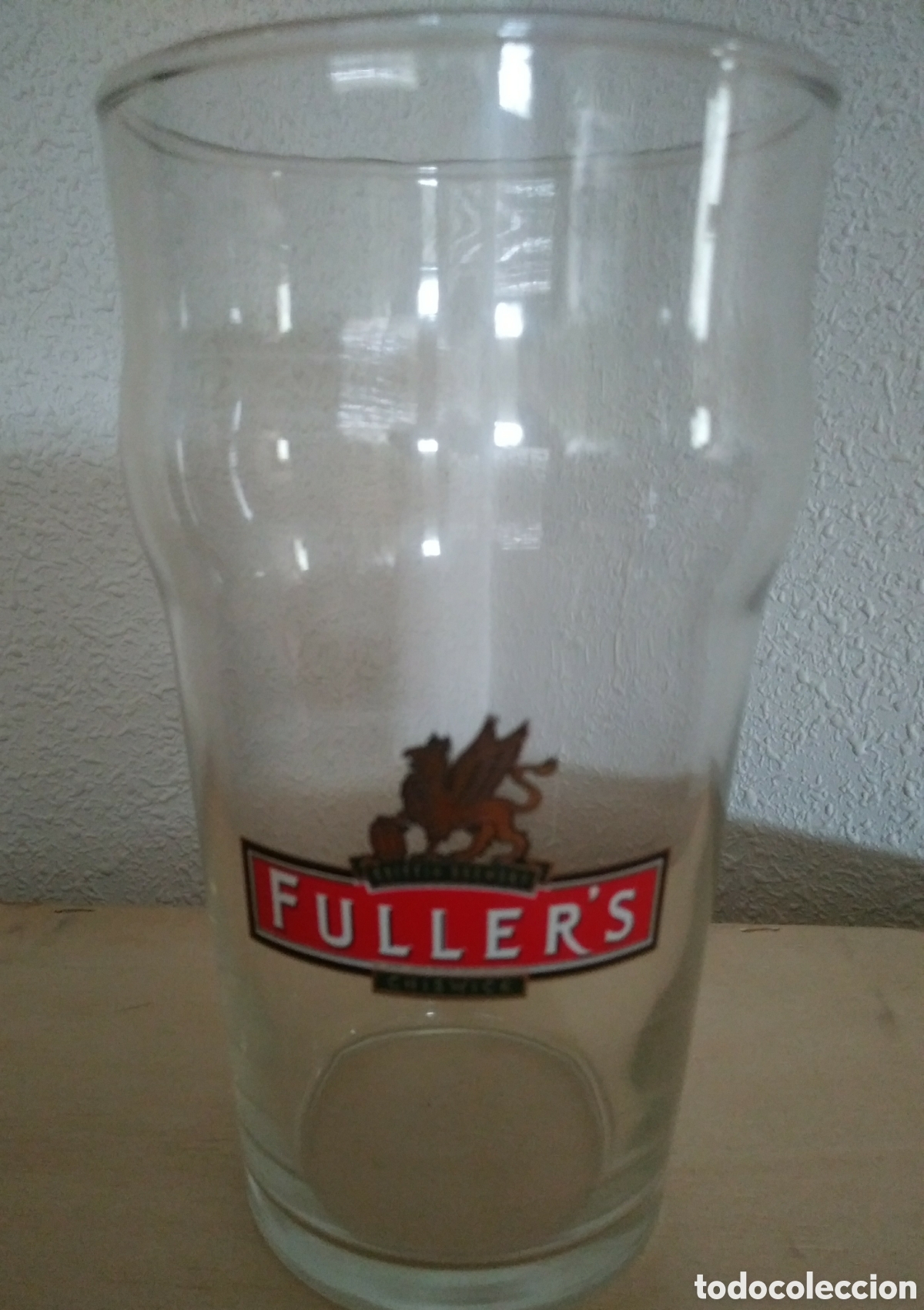 Coleccionismo de cervezas: Vaso crital Fullers - Foto 1