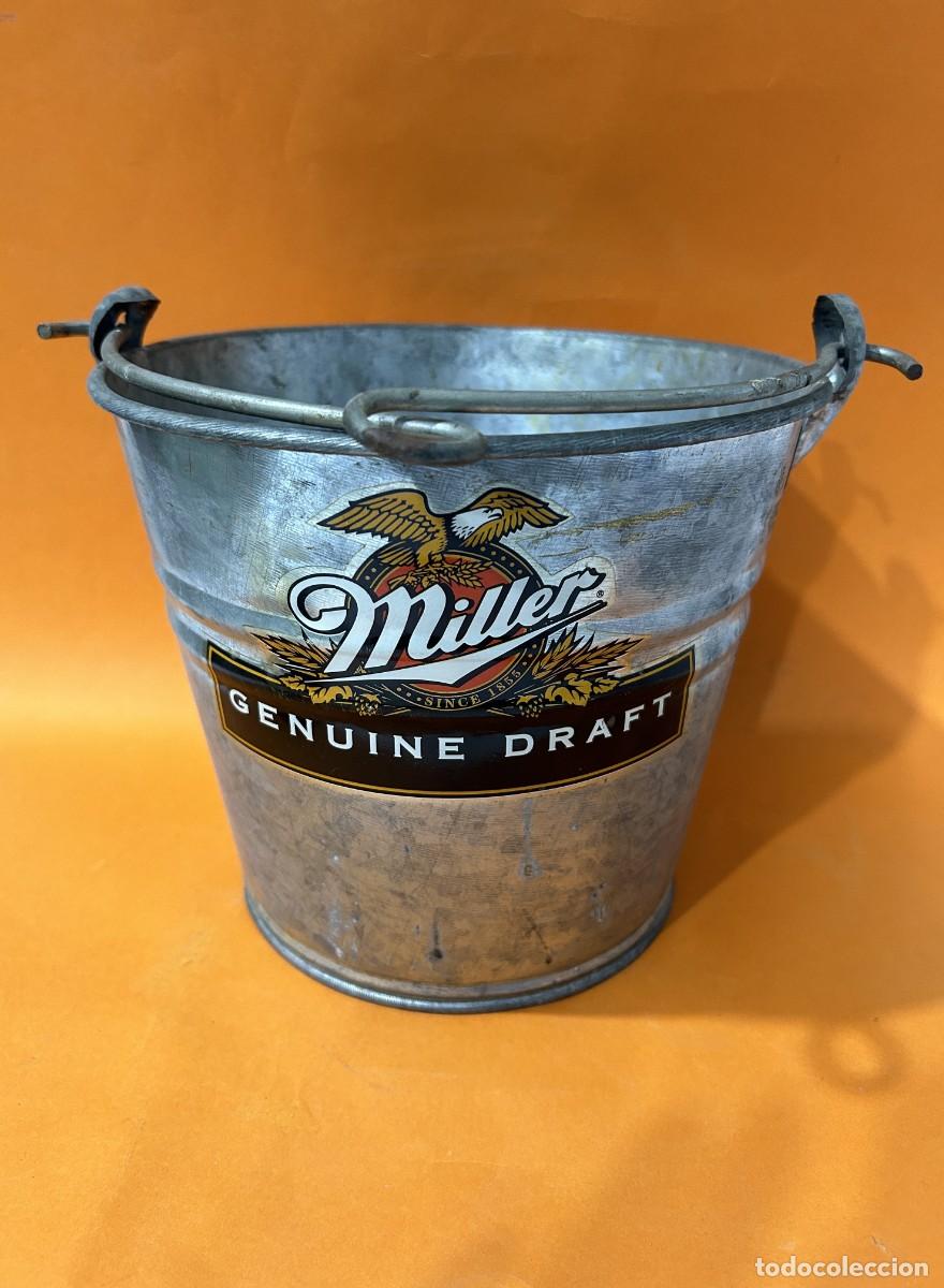 Coleccionismo de cervezas: MILLER GENUINE DRAFT CUBITERA DE HIELO - Foto 1